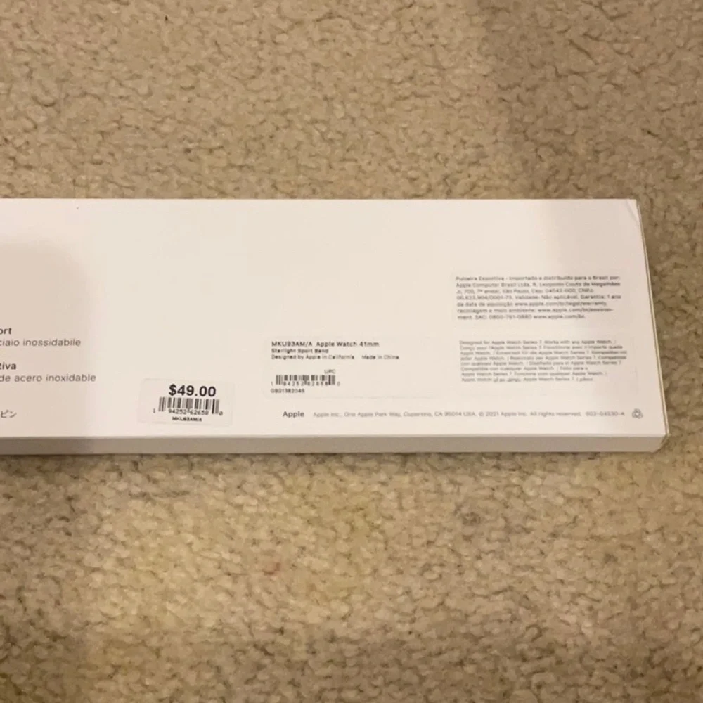 Authentic AppleWatch Band 41 mm - Starlight NIB